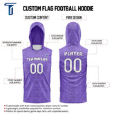 Violet Hoodie Compression 7V7 Flag football Jersey custom content